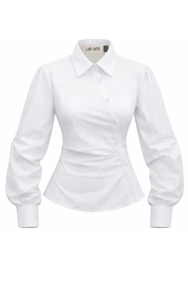 blusa blanca clasica Ofelia Blusa Ofelia